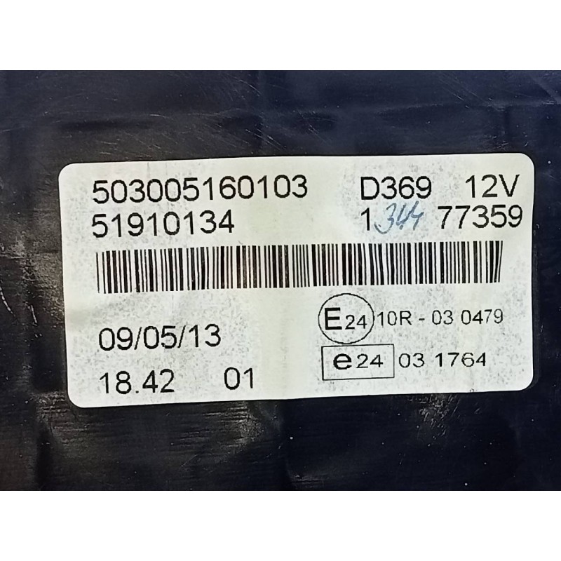 Recambio de cuadro instrumentos para fiat doblo emotion referencia OEM IAM 51910134 503005160103 E3-A4-23-2