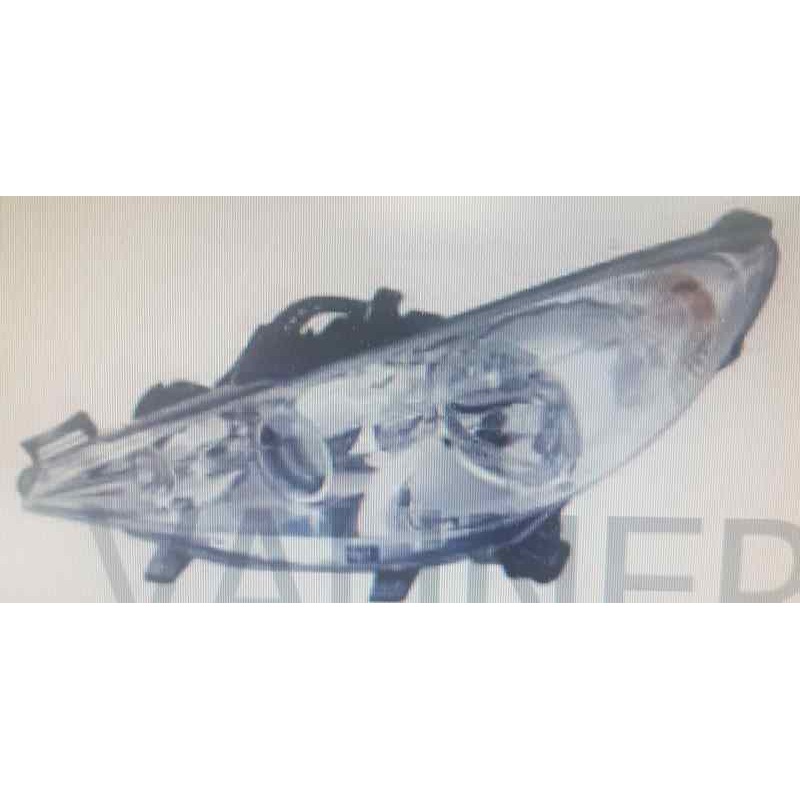 Recambio de faro derecho para peugeot 207 referencia OEM IAM 10117271001 NUEVO T2-5-B4-1