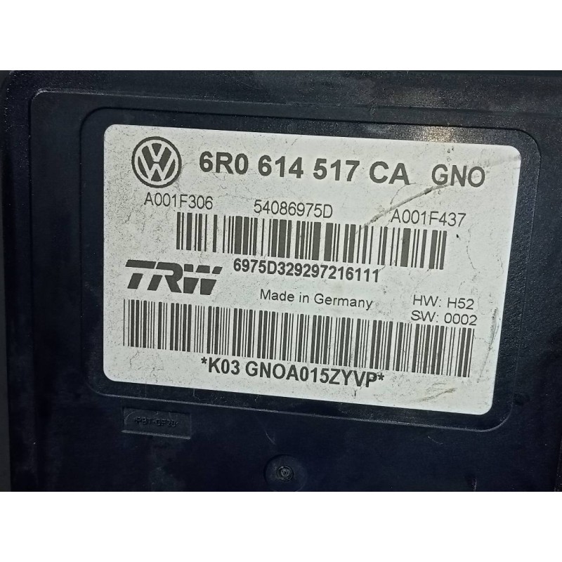 Recambio de abs para skoda rapid active referencia OEM IAM 6R0614517CA GNOA015ZYVP P3-B8-24-1