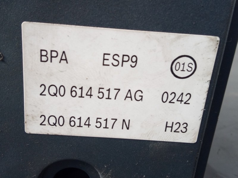 Recambio de abs para seat ibiza (kj1) style referencia OEM IAM 2Q0614517AG 0265292096 P3-B9-19-3
