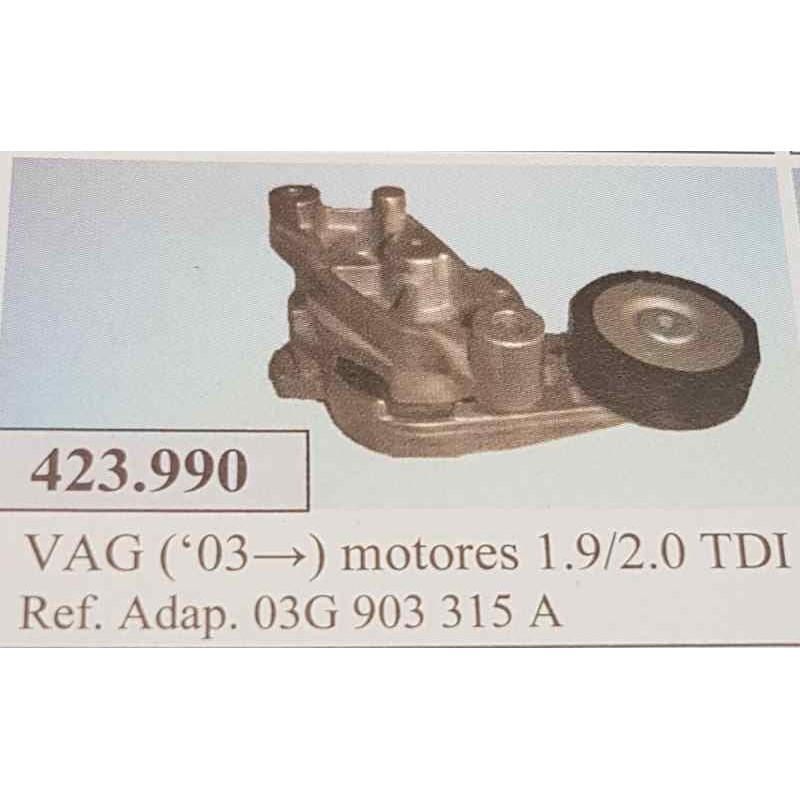Recambio de tensor correa auxiliar para universal tensor vag 1.9/2.0tdi referencia OEM IAM 423990 NUEVO T1-4-B2-2