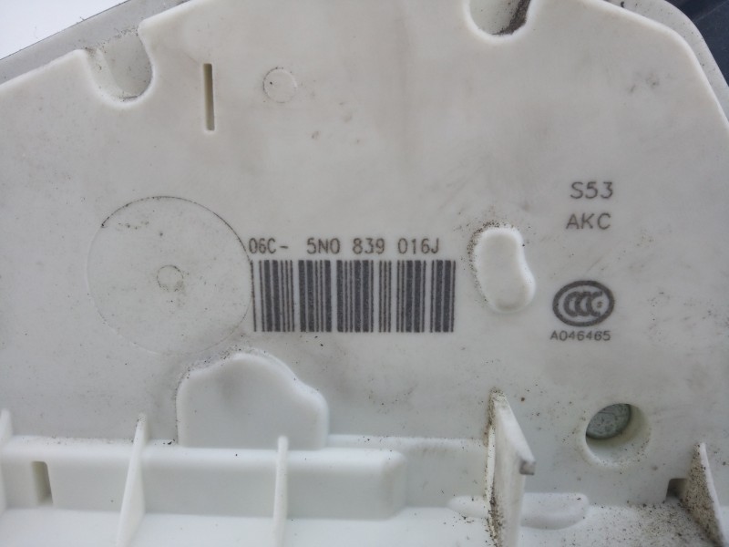 Recambio de cerradura puerta trasera derecha para volkswagen tiguan (5n2) r-line bluemotion referencia OEM IAM 5N0839016J  E1-A5