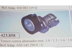 Recambio de tensor correa auxiliar para universal tensor auxiliar vag 1.4/1.6 referencia OEM IAM 423858 NUEVO T1-4-B1-2