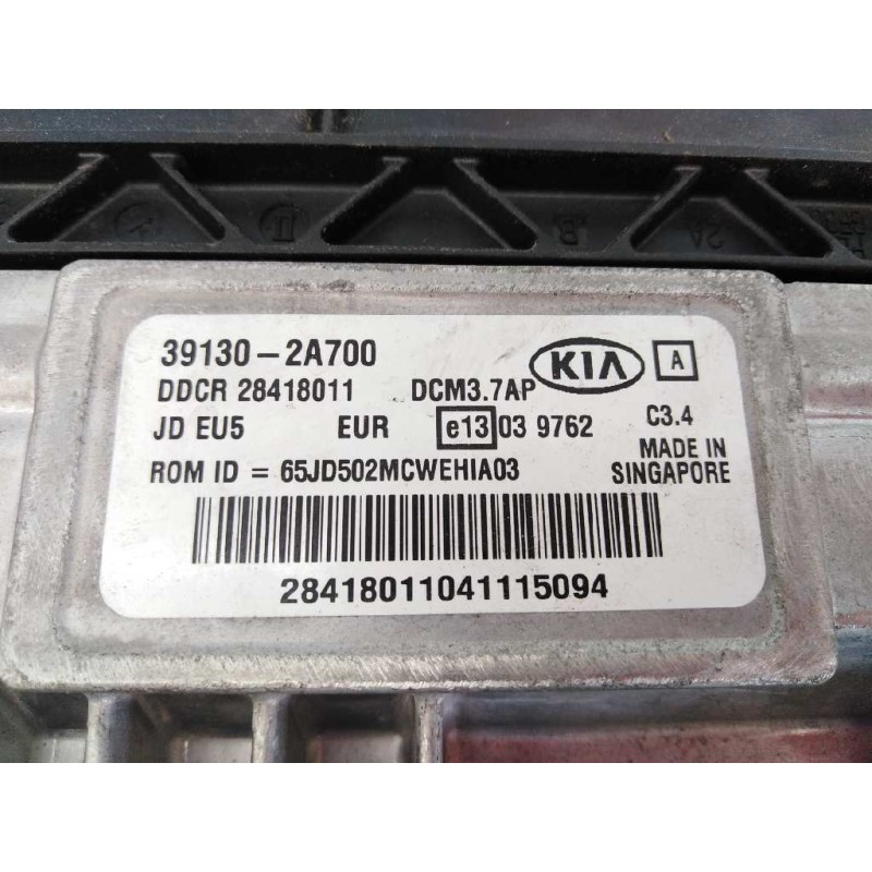 Recambio de centralita motor uce para kia cee´d drive referencia OEM IAM 391302A7000 28418011 E3-A3-26-1