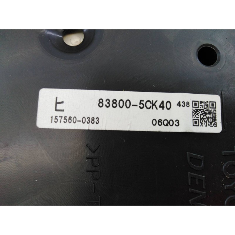 Recambio de cuadro instrumentos para toyota verso-s basis referencia OEM IAM 838005CK40 1575500383 E3-B2-20-4