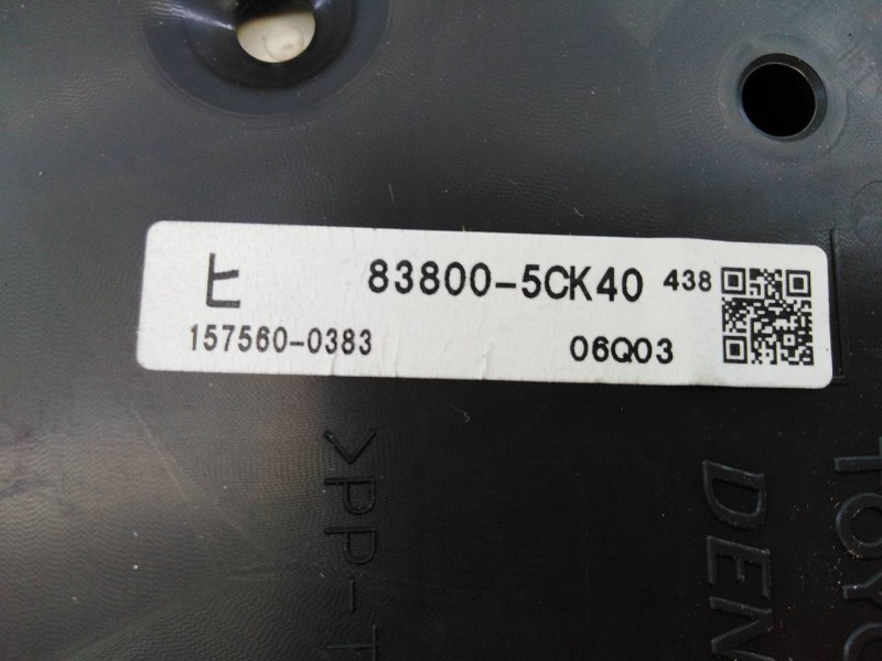 Recambio de cuadro instrumentos para toyota verso-s basis referencia OEM IAM 838005CK40 1575500383 E3-B2-20-4