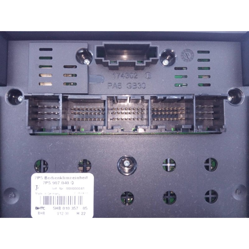 Recambio de mando climatizador para porsche cayenne (typ 92aa) diesel referencia OEM IAM 7P5907040Q  E3-B6-54-5