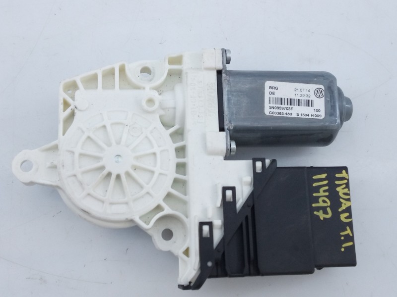 Recambio de motor elevalunas trasero izquierdo para volkswagen tiguan (5n2) r-line bluemotion referencia OEM IAM 5N0959703F  E1-