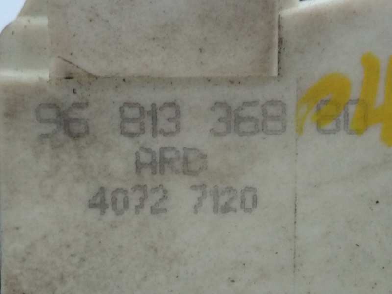 Recambio de cerradura puerta trasera derecha para citroën c4 berlina collection referencia OEM IAM 9681336880 40727120 E1-A4-36-