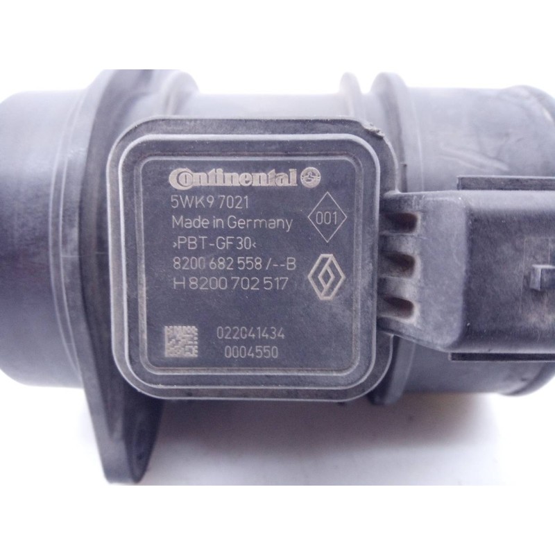Recambio de caudalimetro para renault megane iii berlina 5 p referencia OEM IAM 8200702517 5WK97021 E2-A1-19-7