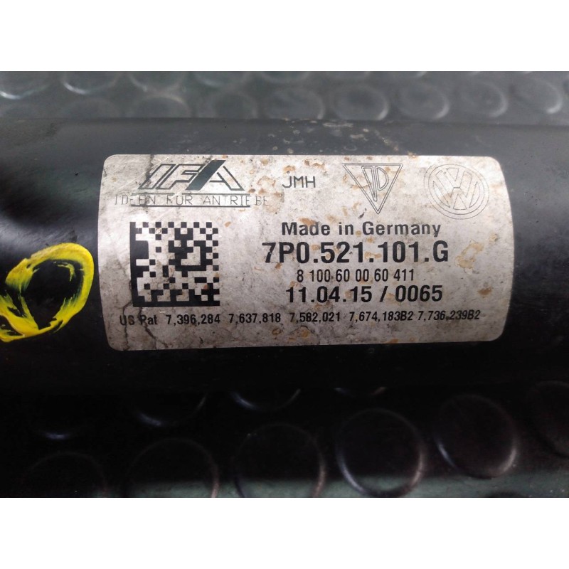 Recambio de transmision central para porsche cayenne (typ 92aa) diesel referencia OEM IAM 7P0521101G  P1-A6-29