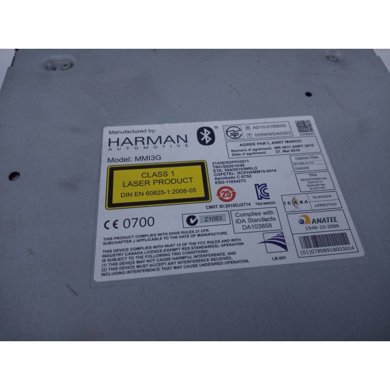 Recambio de sistema navegacion gps para audi a6 avant (4g5) 3.0 tdi quattro referencia OEM IAM 4G1919601N 917911113 E2-A1-42-7