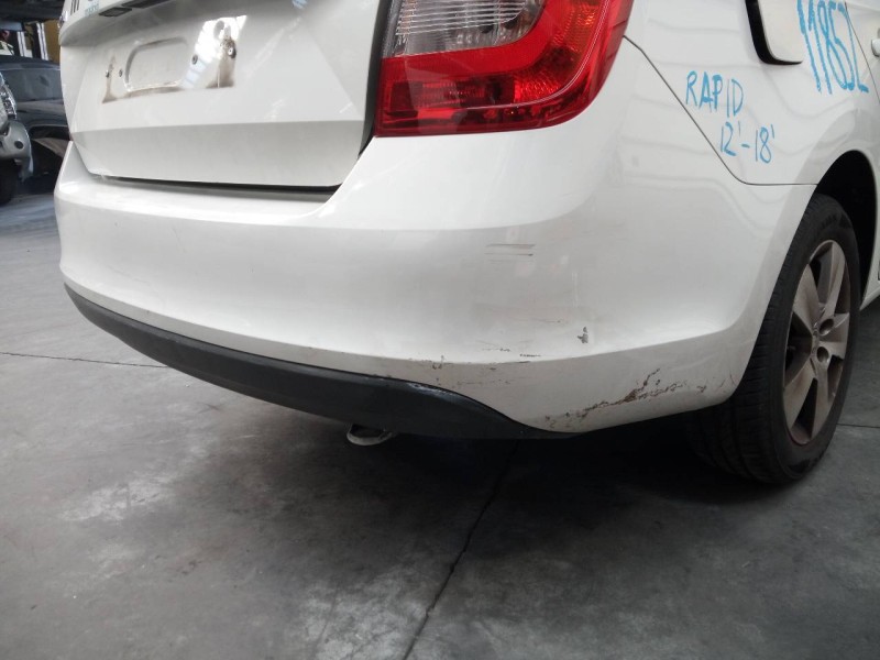 Recambio de paragolpes trasero para skoda rapid active referencia OEM IAM   