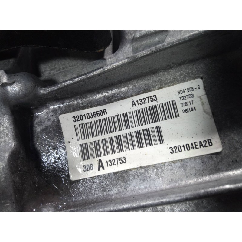 Recambio de caja cambios para renault kadjar zen referencia OEM IAM ND40008  M1-A2-84