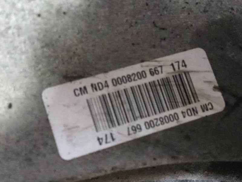 Recambio de caja cambios para renault kadjar zen referencia OEM IAM ND40008  M1-A2-84