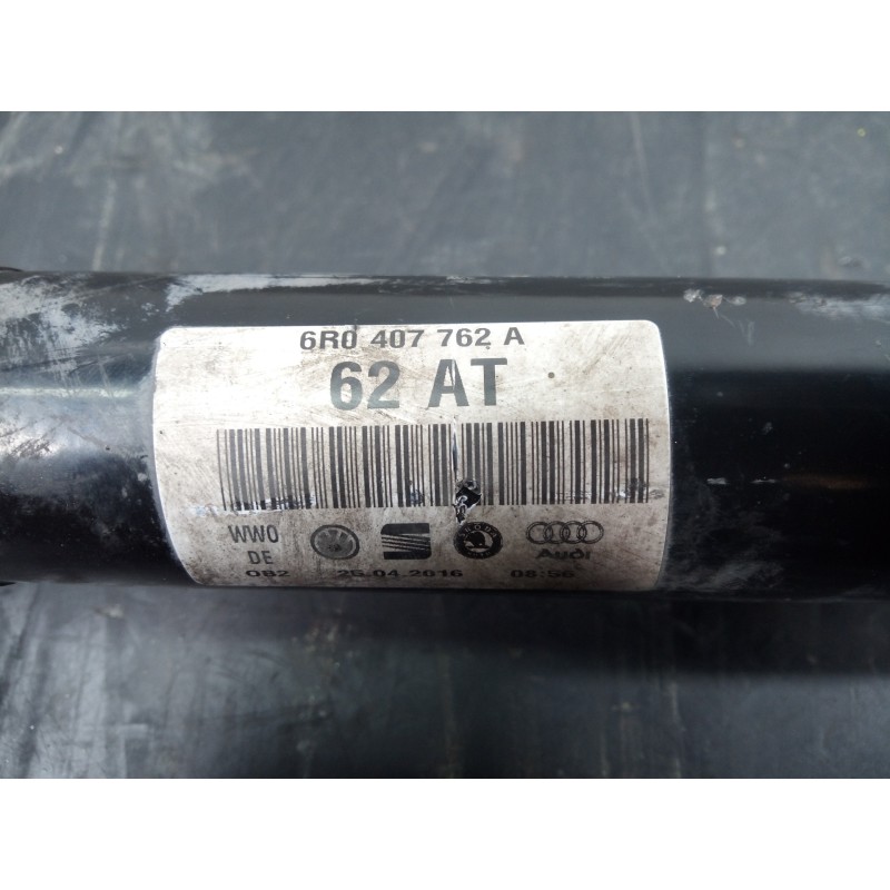 Recambio de transmision delantera derecha para skoda rapid active referencia OEM IAM 6R0407762A  P1-A6-14