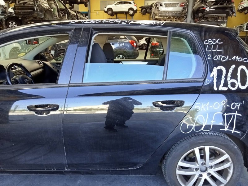 Recambio de puerta trasera izquierda para volkswagen golf vi (5k1) advance referencia OEM IAM   