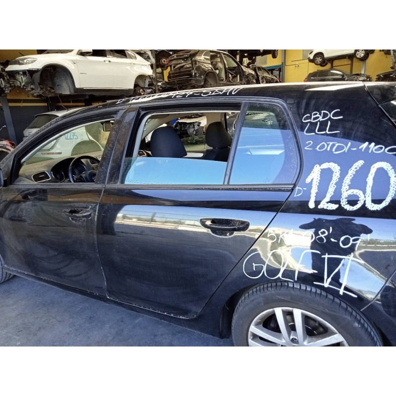 Recambio de puerta trasera izquierda para volkswagen golf vi (5k1) advance referencia OEM IAM   