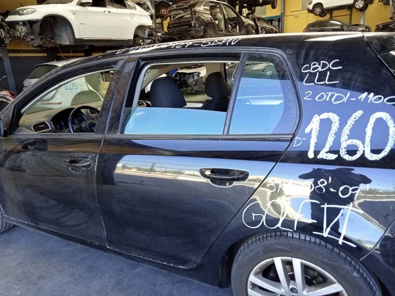 Recambio de puerta trasera izquierda para volkswagen golf vi (5k1) advance referencia OEM IAM   