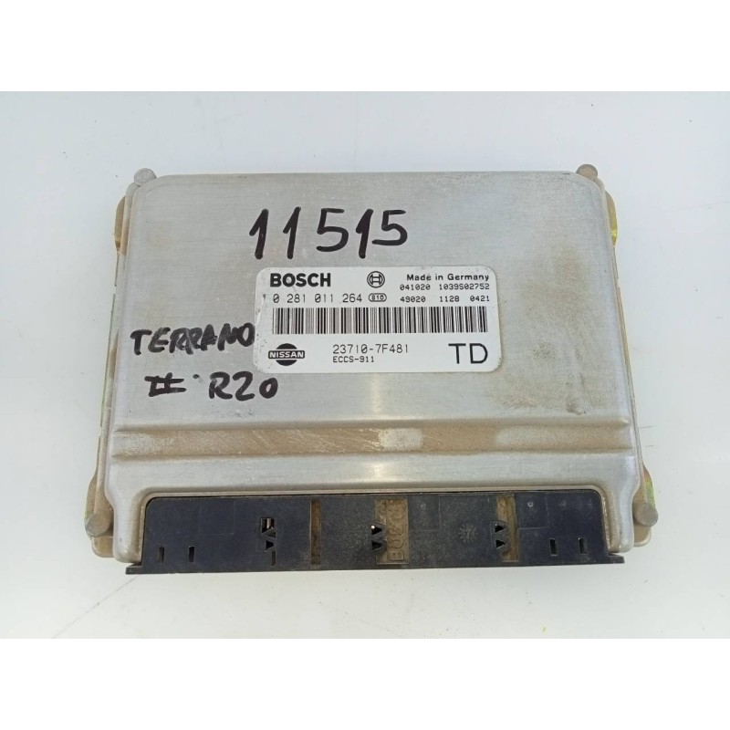 Recambio de centralita motor uce para nissan terrano/terrano.ii (r20) sr (5-ptas.) referencia OEM IAM 237107F481 0281011264 