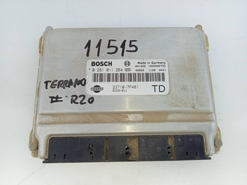 Recambio de centralita motor uce para nissan terrano/terrano.ii (r20) sr (5-ptas.) referencia OEM IAM 237107F481 0281011264 