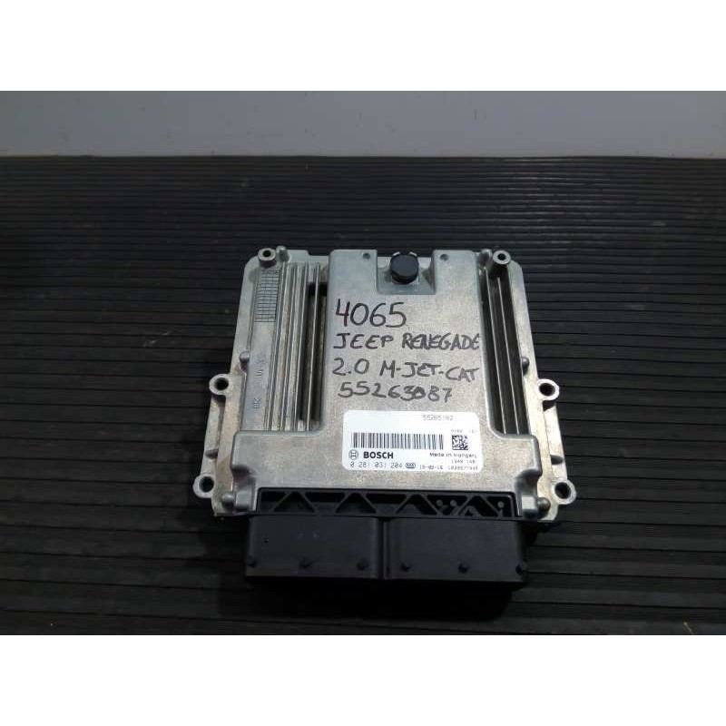 Recambio de centralita motor uce para jeep renegade limited 4wd referencia OEM IAM 55265162 0281031204 