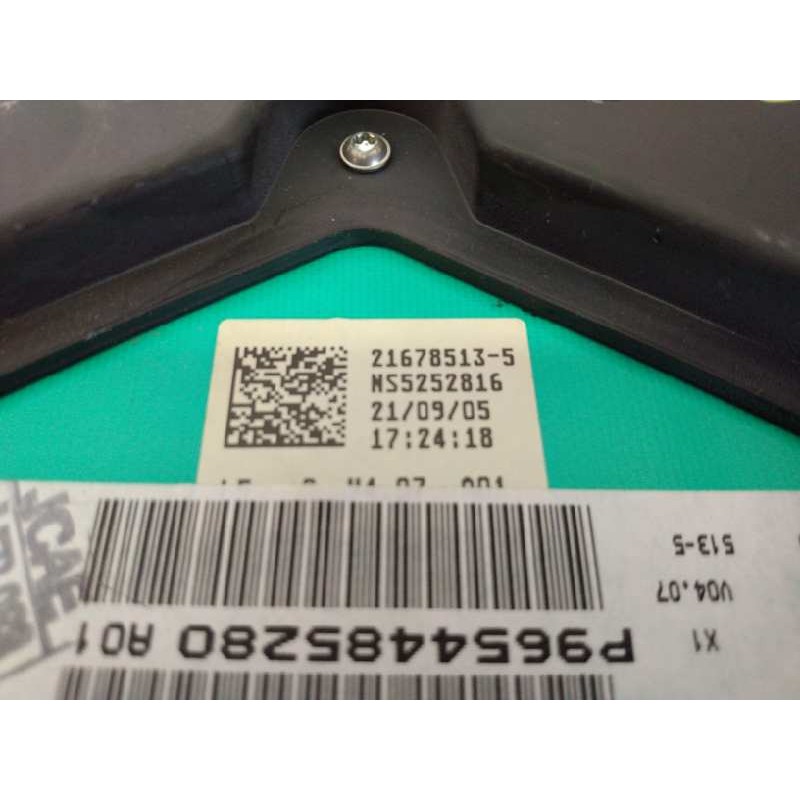 Recambio de cuadro instrumentos para peugeot 307 berlina (s2) xt referencia OEM IAM P9654485280  E3-B2-55-3