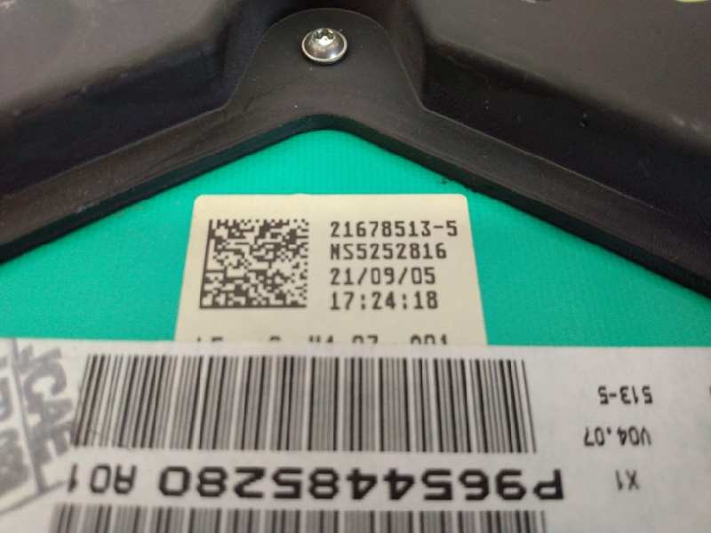 Recambio de cuadro instrumentos para peugeot 307 berlina (s2) xt referencia OEM IAM P9654485280  E3-B2-55-3