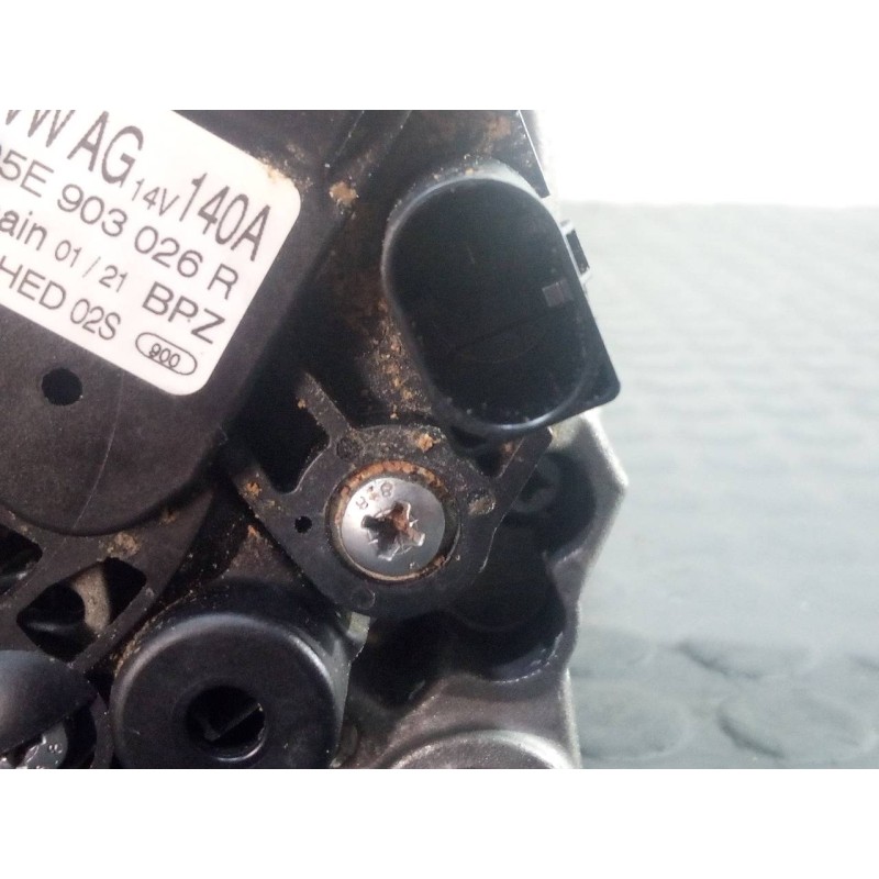 Recambio de alternador para volkswagen t-cross advance referencia OEM IAM 05E903026R EL6HED P3-A4-7-2
