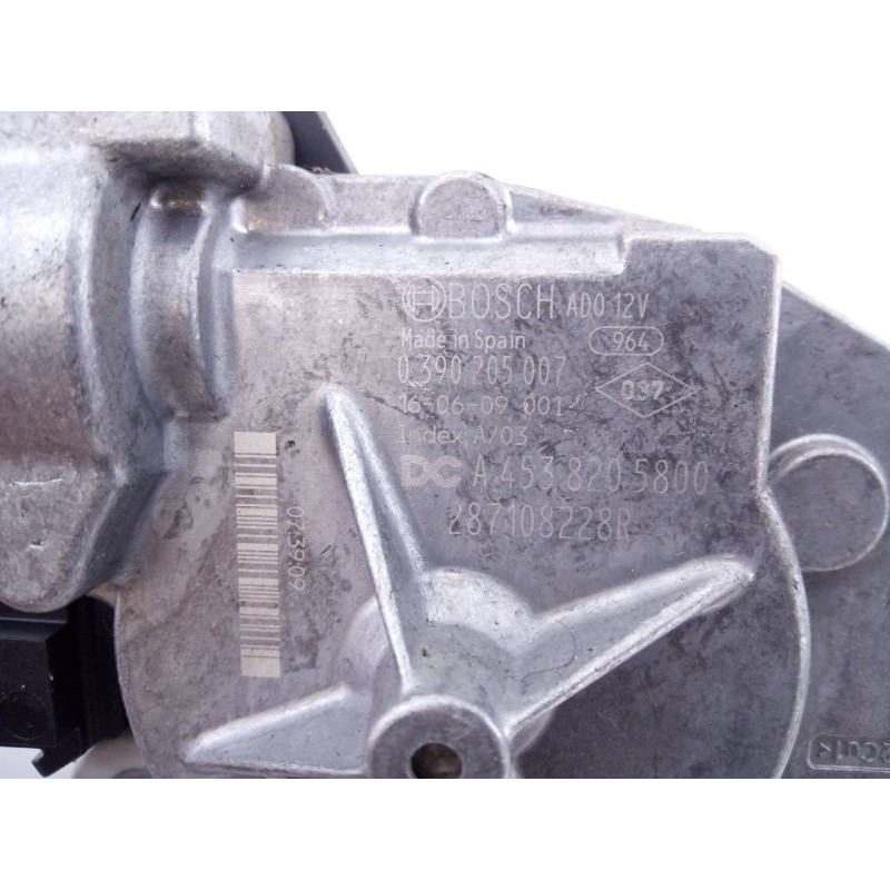 Recambio de motor limpia trasero para renault kadjar zen referencia OEM IAM 287108228R 0390205007 E1-A1-39-1