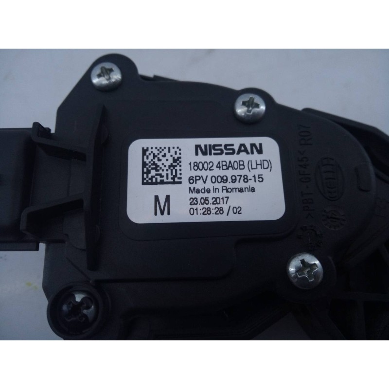 Recambio de pedal acelerador para renault kadjar zen referencia OEM IAM 180024BA0B 6PV00897815 E2-A1-18-9