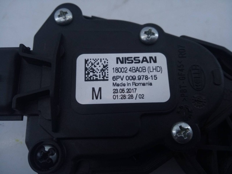 Recambio de pedal acelerador para renault kadjar zen referencia OEM IAM 180024BA0B 6PV00897815 E2-A1-18-9