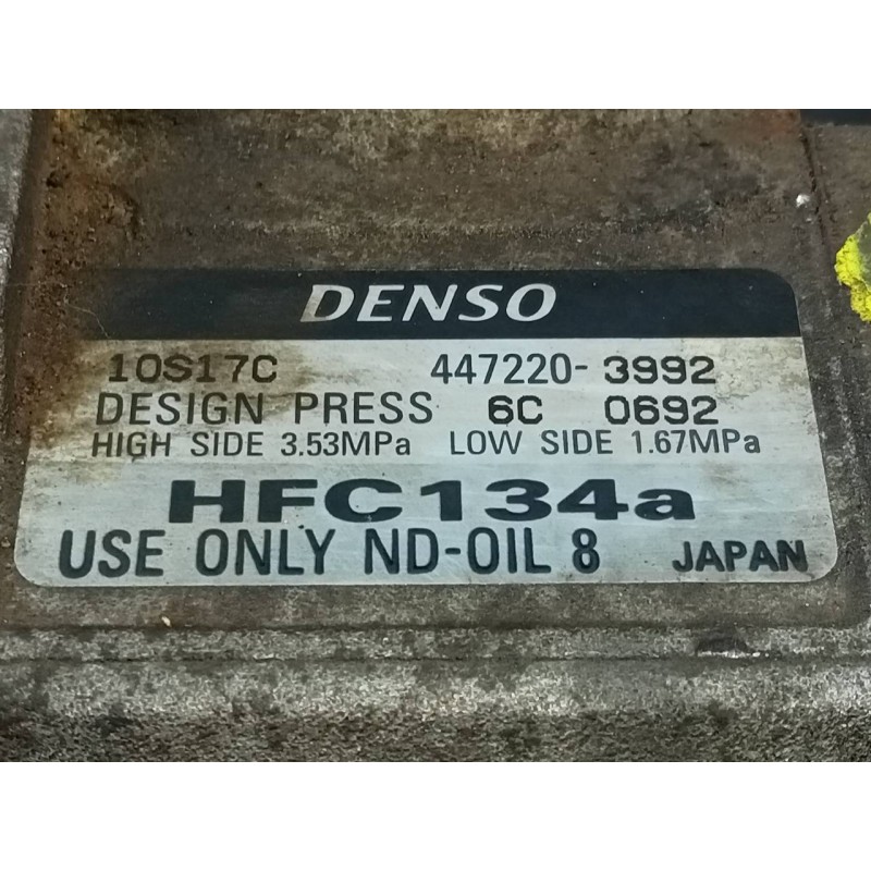 Recambio de compresor aire acondicionado para mitsubishi montero (v60/v70) 3.2 di-d gls kaiteki (3-ptas.) referencia OEM IAM 447