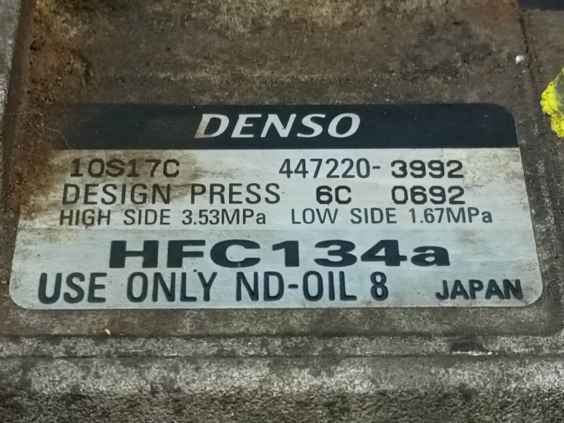 Recambio de compresor aire acondicionado para mitsubishi montero (v60/v70) 3.2 di-d gls kaiteki (3-ptas.) referencia OEM IAM 447