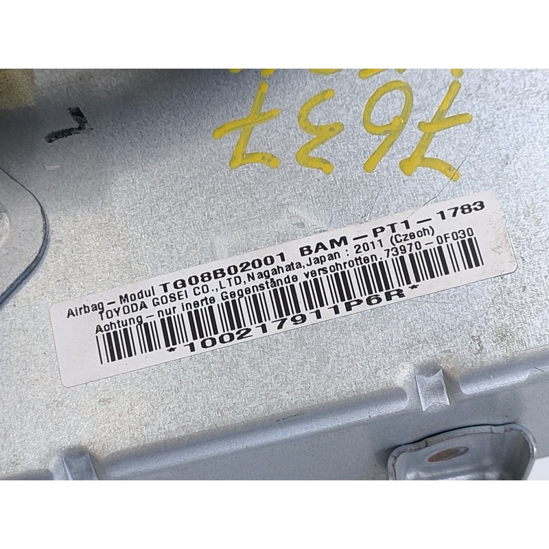 Recambio de airbag delantero derecho para toyota verso advance referencia OEM IAM TG08B02001  E2-B4-29-2