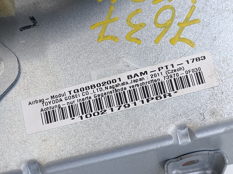 Recambio de airbag delantero derecho para toyota verso advance referencia OEM IAM TG08B02001  E2-B4-29-2