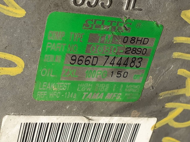 Recambio de compresor aire acondicionado para suzuki vitara se/sv (et) referencia OEM IAM 06302890 966D744483 P3-A1-24-2