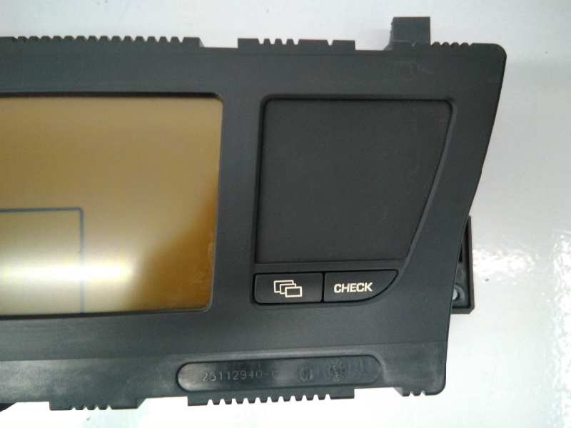 Recambio de cuadro instrumentos para citroën c4 grand picasso exclusive referencia OEM IAM 9663755980  E3-B2-36-2