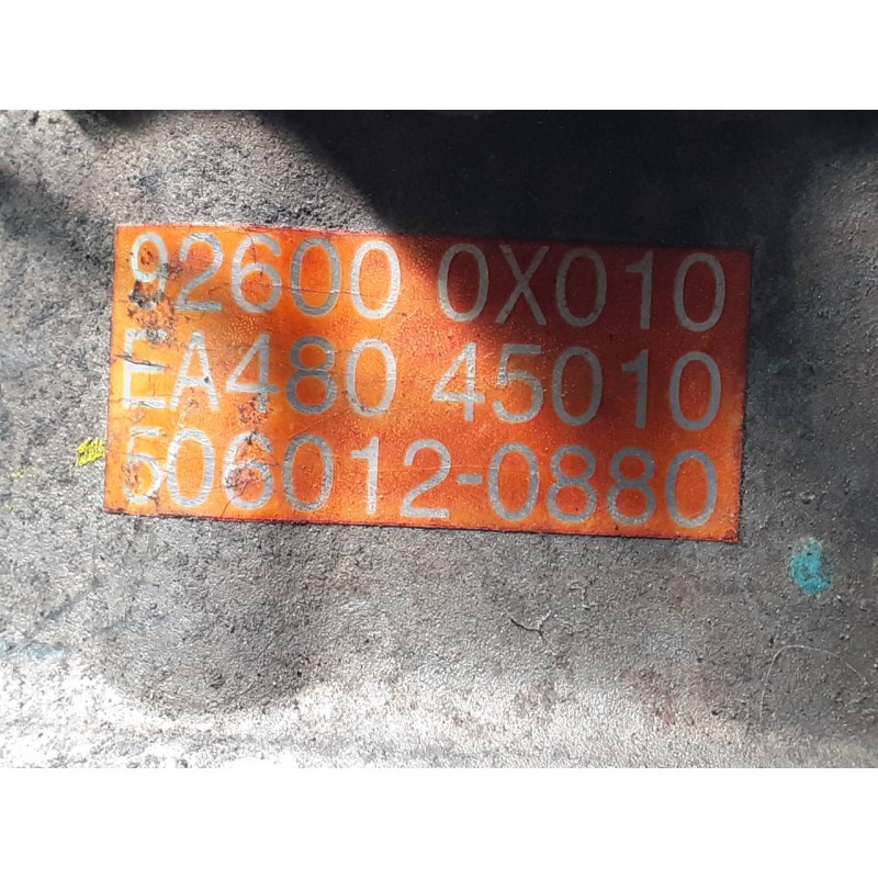 Recambio de compresor aire acondicionado para nissan terrano/terrano.ii (r20) avenue referencia OEM IAM 926000X010 5060120880 P3