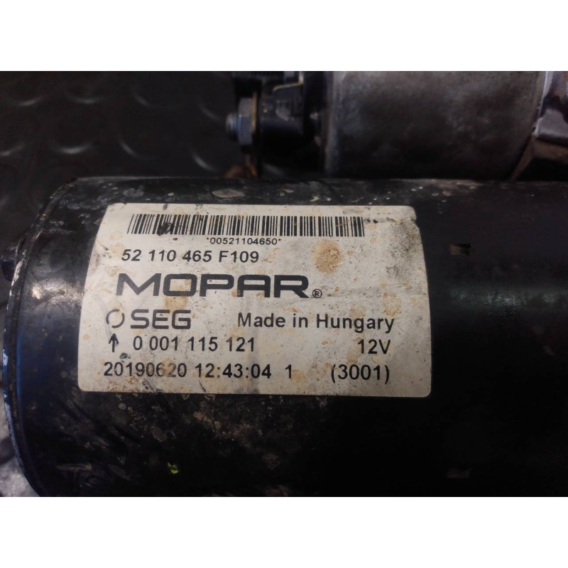 Recambio de motor arranque para fiat ducato basis minibus maxi 35 (295) l4h2 rs: 4035 mm 140 referencia OEM IAM 0001115121 20190