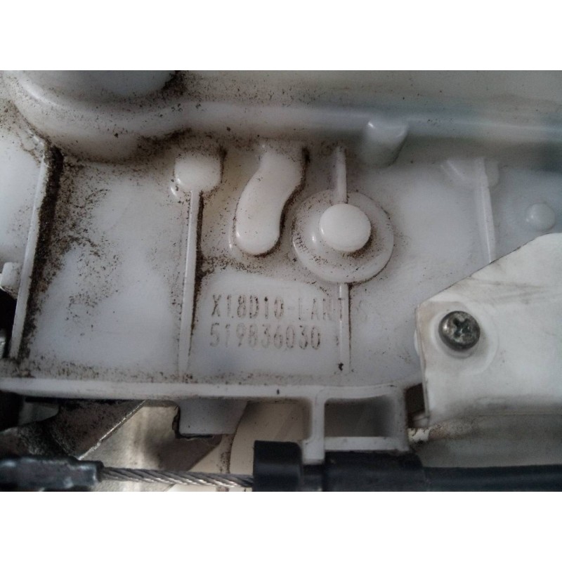 Recambio de cerradura puerta delantera izquierda para fiat tipo ii (357) fam easy referencia OEM IAM 519836030 X18D10LANT E3-A4-