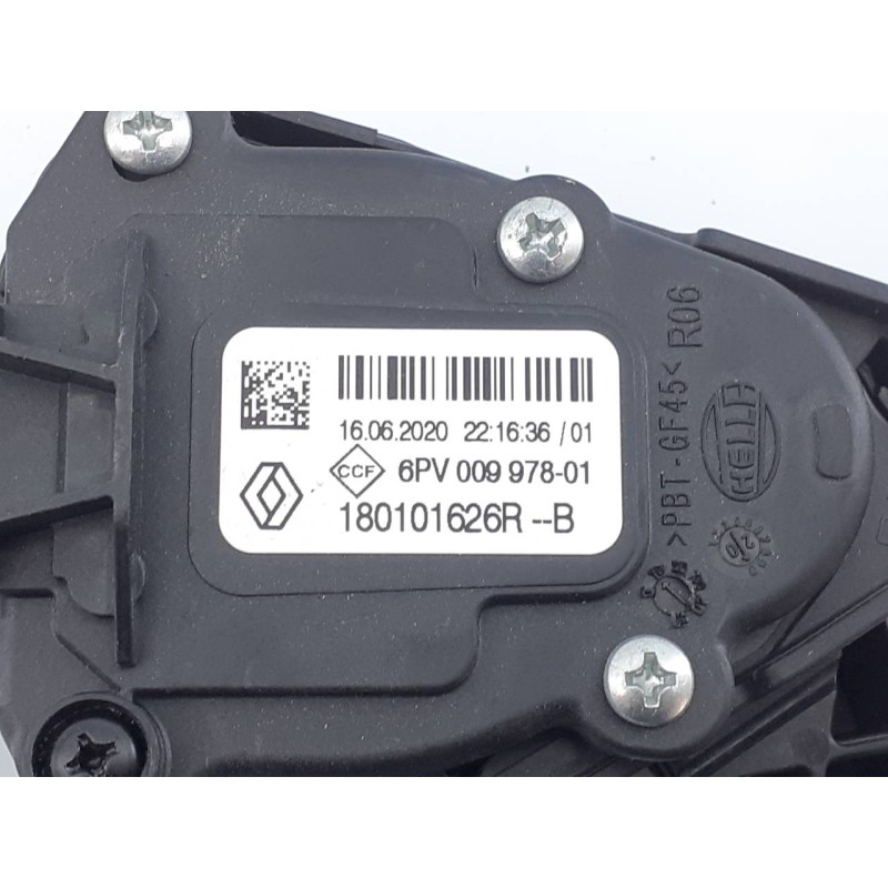 Recambio de pedal acelerador para renault master kasten l1h1 ka 3,5t referencia OEM IAM 180101626R 6PV00997801 E2-A1-23-9