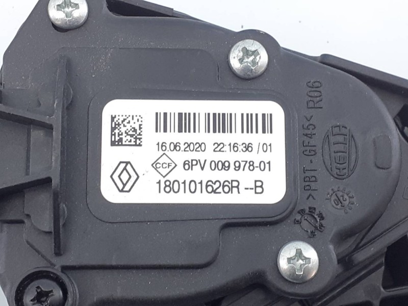 Recambio de pedal acelerador para renault master kasten l1h1 ka 3,5t referencia OEM IAM 180101626R 6PV00997801 E2-A1-23-9