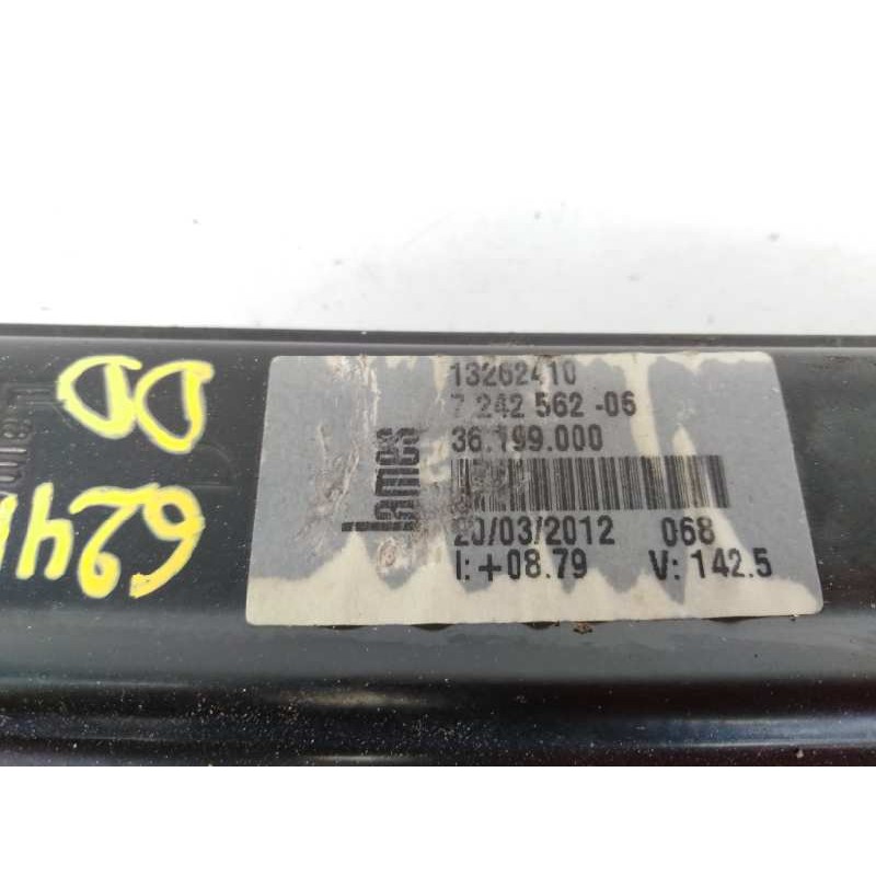 Recambio de elevalunas delantero derecho para bmw serie 1 lim. (f20) 116d efficientdynamics edition referencia OEM IAM 13262410 