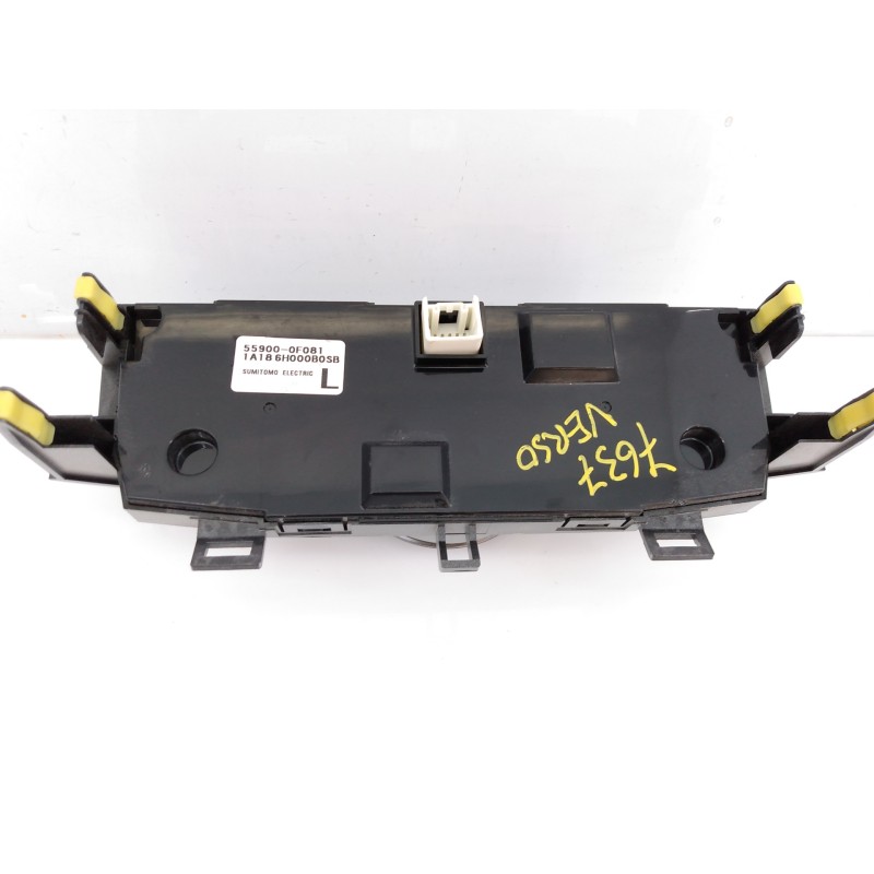 Recambio de mando climatizador para toyota verso advance referencia OEM IAM 559000F081  E3-B2-12-3