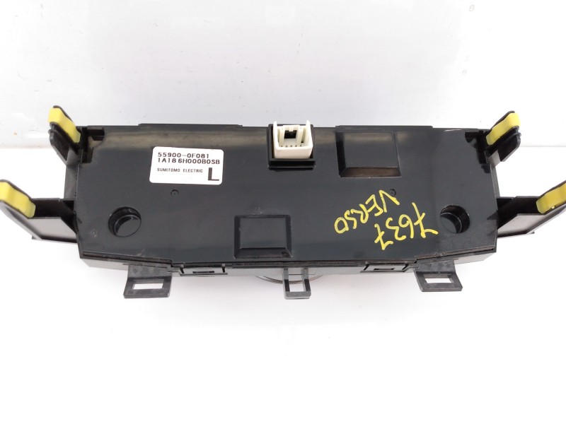 Recambio de mando climatizador para toyota verso advance referencia OEM IAM 559000F081  E3-B2-12-3