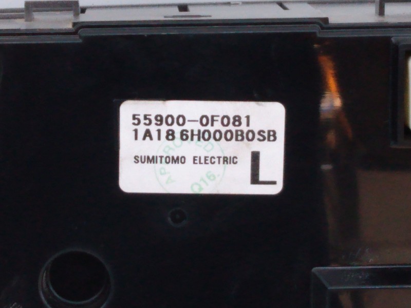 Recambio de mando climatizador para toyota verso advance referencia OEM IAM 559000F081  E3-B2-12-3