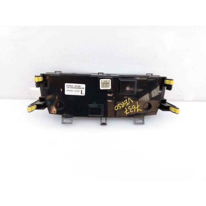 Recambio de mando climatizador para toyota verso advance referencia OEM IAM 559000F081  E3-B2-12-3