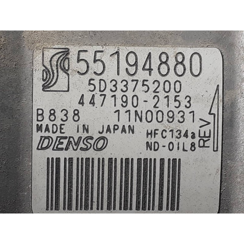 Recambio de compresor aire acondicionado para fiat punto (199) referencia OEM IAM 4471902153 55194880 