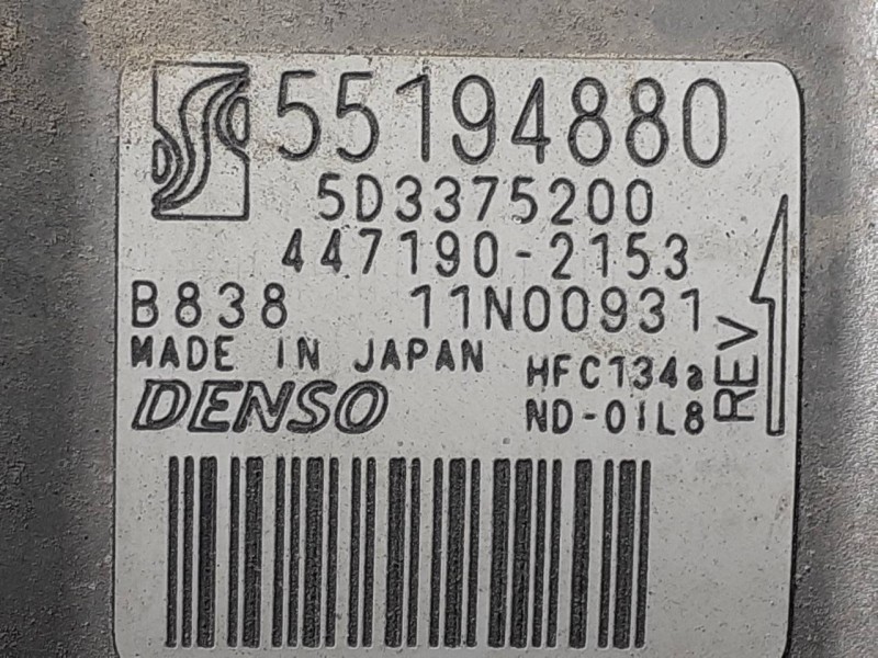 Recambio de compresor aire acondicionado para fiat punto (199) referencia OEM IAM 4471902153 55194880 